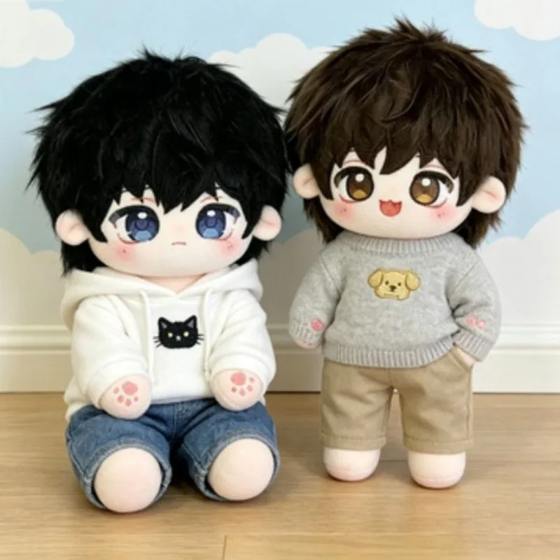 Huawawa Wu Xie Zhang Qiling Fanfiction Merchandise Premium Fabric Reversible Plush Doll