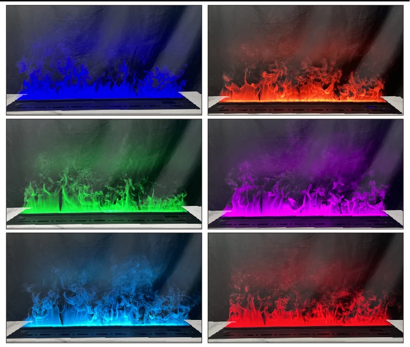 Imagem -03 - Water Vapor Lareira Chimenea Modelo 3d