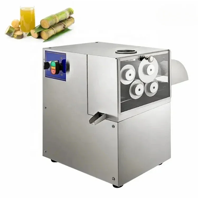 

Semi Manual Electric Sugar Cane Juicer 304 Stainless Steel 4 Rollers Milling Sugarcane Juicer MachineHOT SALES