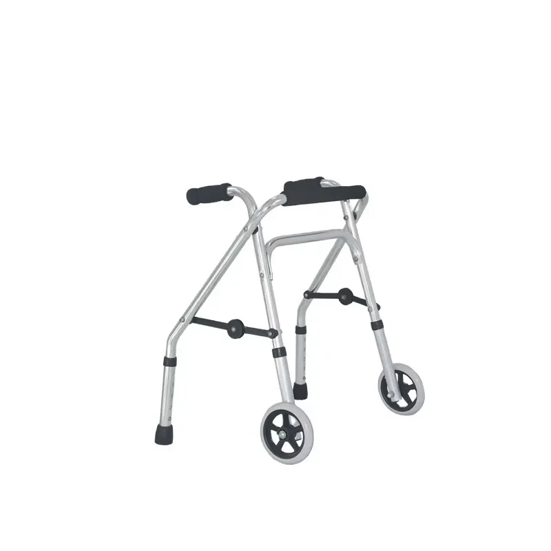 Medical aluminum child walker with wheels