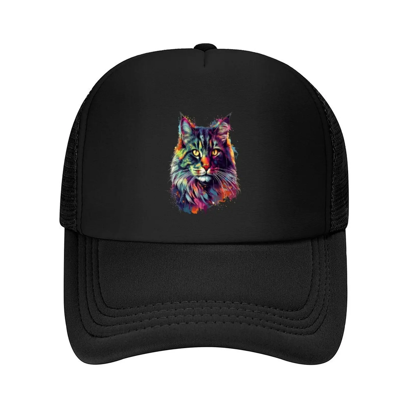 

Norwegian forest cat Baseball Cap Brand Man cap Icon Vintage Hat Man For The Sun Men Luxury Brand Women's