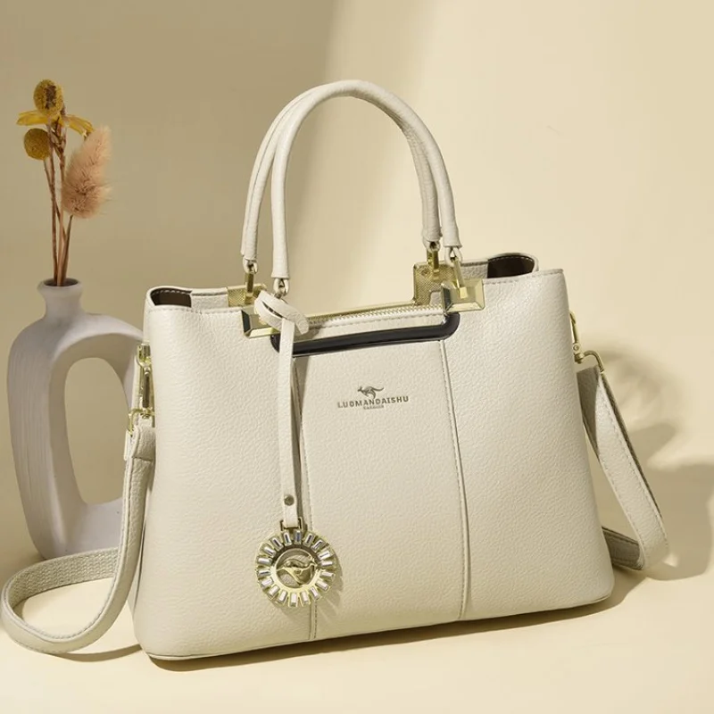 Модная женская сумка из искусственной кожи премиум-класса в стиле Парижа и повседневный повседневный вид ​