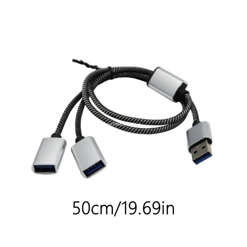 USB Male to 3/2 USB 2.0 Female Cable Adapter USB OTG Splitter Cord Converters Multiple Hubs USB Splitter DropShipping