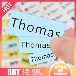 Waterproof Personalized Labels Custom Name Sticker Customize Stickers Children School Stationery Label Daily Necessities Labels