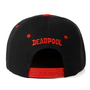 Unisex Deadpool Baseball Cap, Erwachsener, Charakter im Film, Hip Hop, verstellbare Entenbillhüte, Flatkante, Parasol, Cosplay, Outdoor 8 Hauptverkauf Deadpool - №6