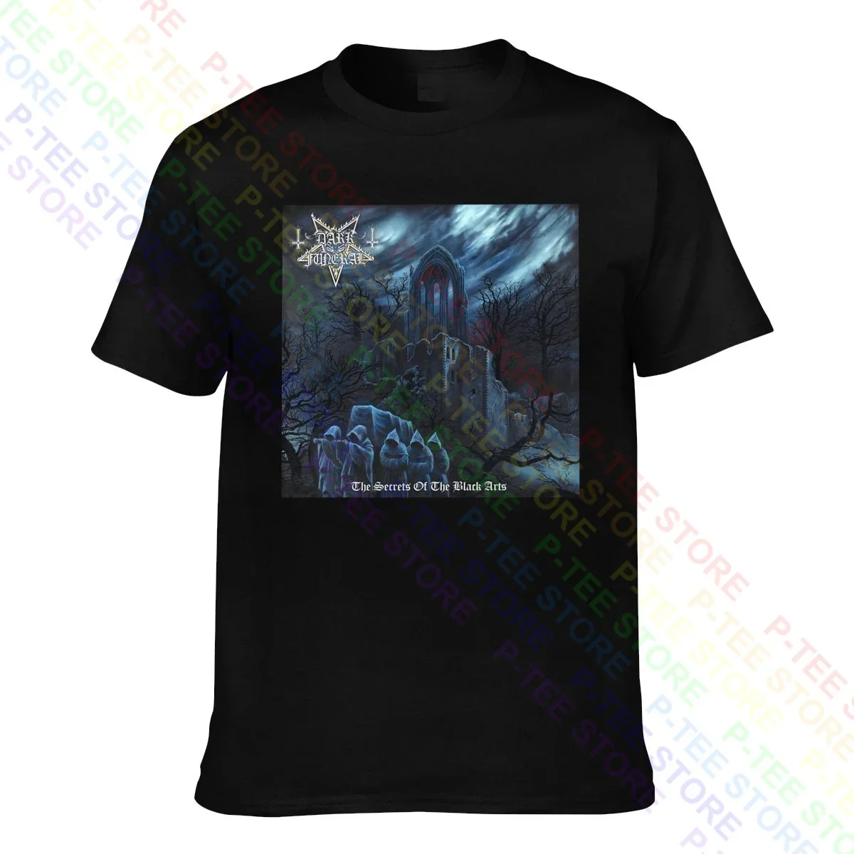 Dark Funeral Secrets Of The Black Arts T-shirt Tee Shirt Best Print Novelty Hot Deals