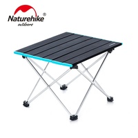 Naturehike Camping Table Lightweight Portable Outdoor Table Backpacking Hiking Table Outside Cooking Outdoor BBQ RV Picnic Table
