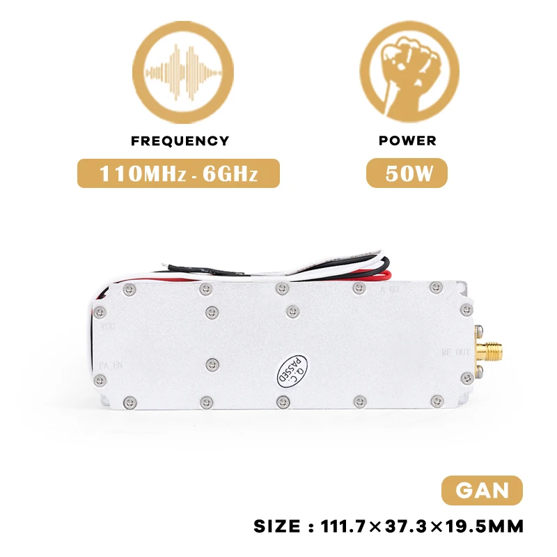 10W-100W low frequency RF module power amplifier with circulator 300-400MHZ400-500MHZ500-60MHZ600-700MHZ700-800MHZ800-900MHZ