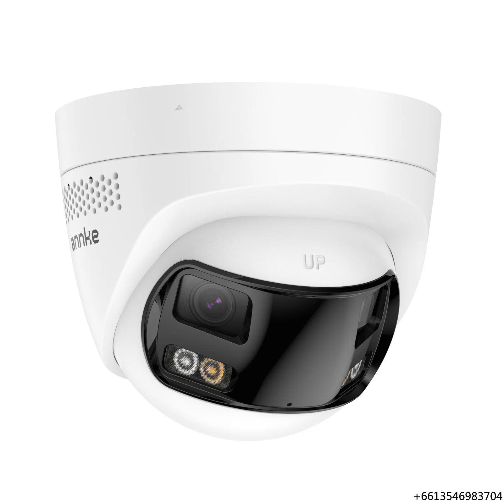 

ANNKE FCD800 4K 8MP Dual Lens 180 Degree Panoramic Turret AI PoE IP Camera Two Way Audio Smart Hybrid Light IP67 Network Camera