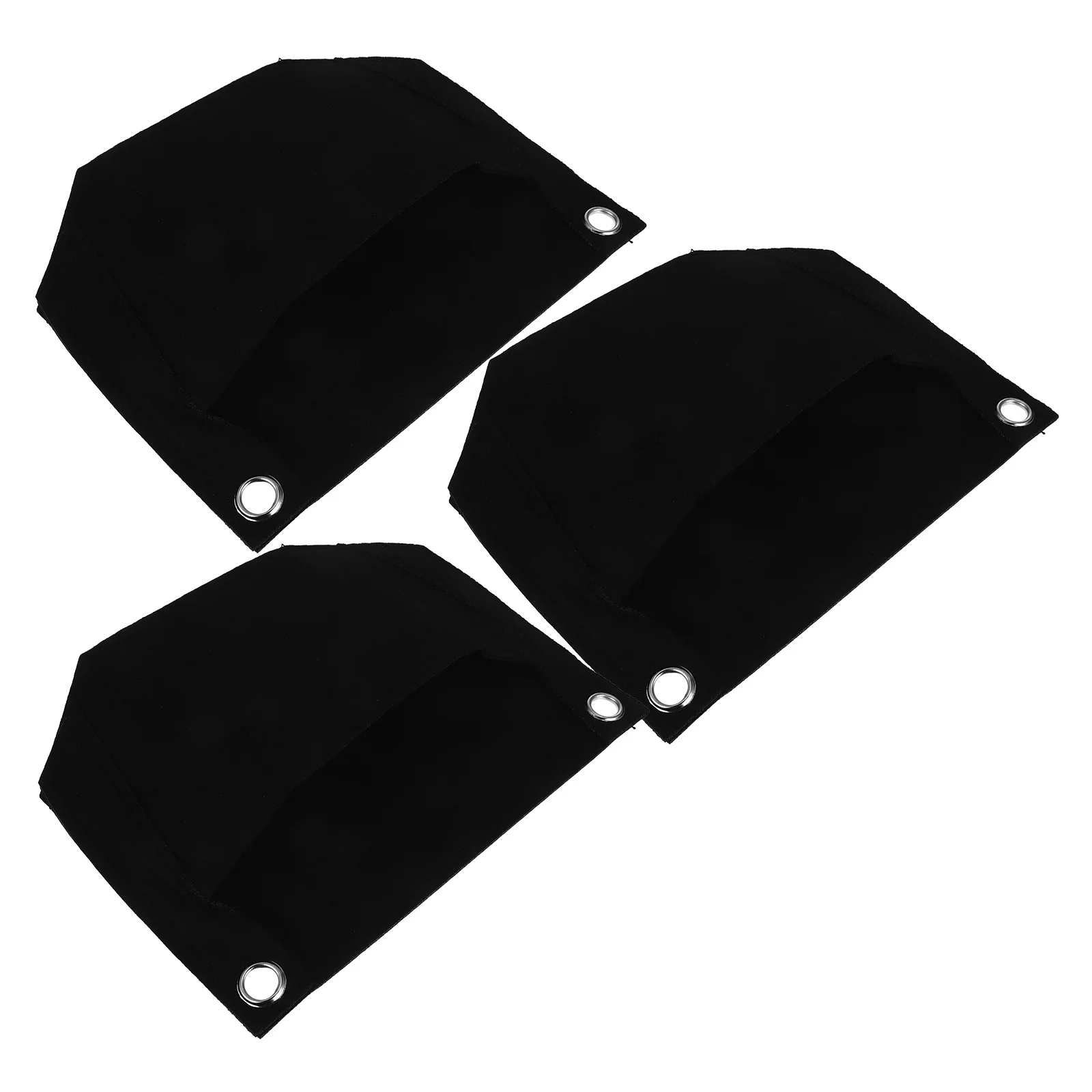 Bolsas para plantar colgantes, macetero de hierbas y fresas de tela no tejida, flor vegetal Vertical para jardín, 3 uds.