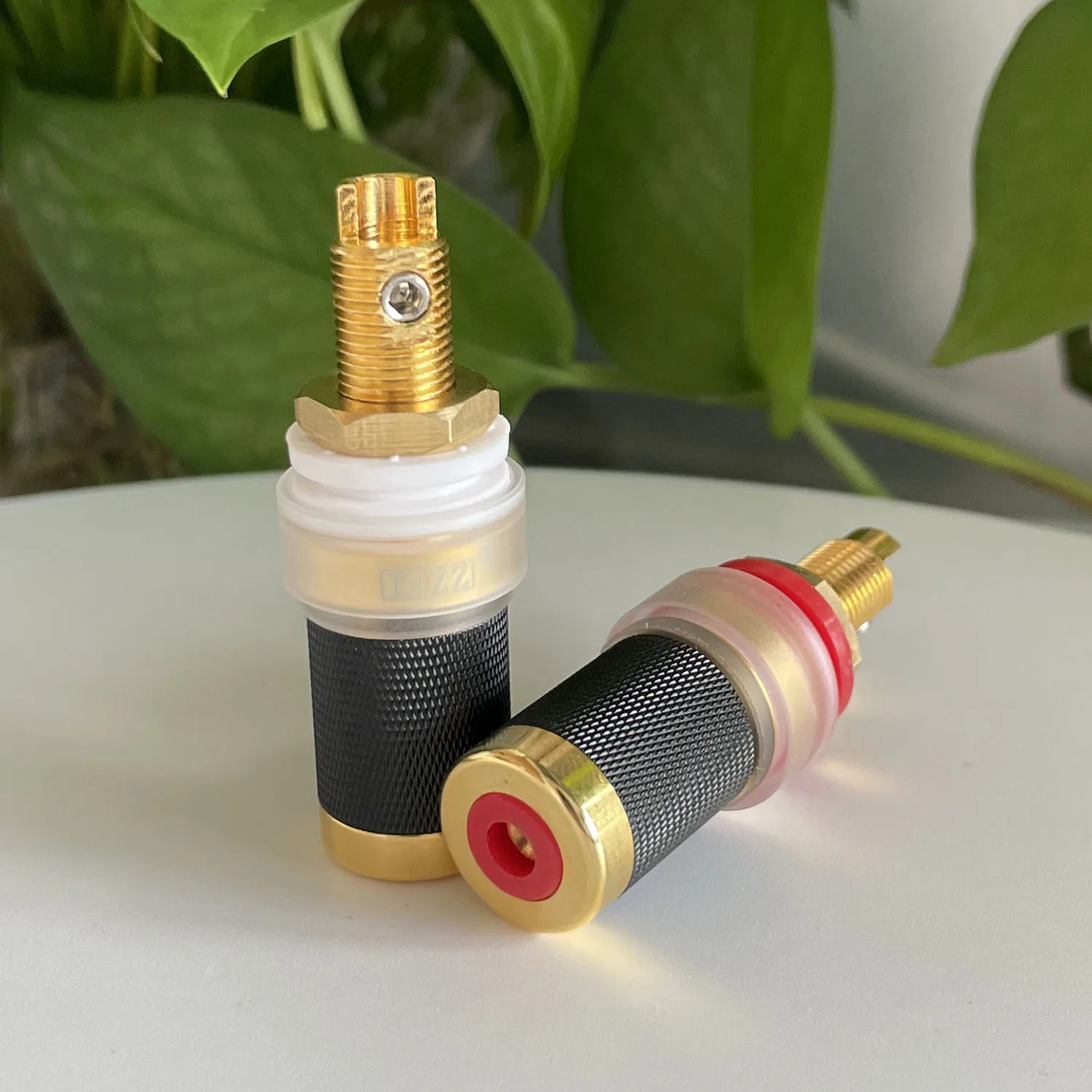 EIZZ Terminal głośnikowy Binding Post EZ-302 EZ-303A 24K pozłacana wtyczka bananowa Jack złącze wtykowe wzmacniacz audio HIFI DIY — zdjęcie produktu 2