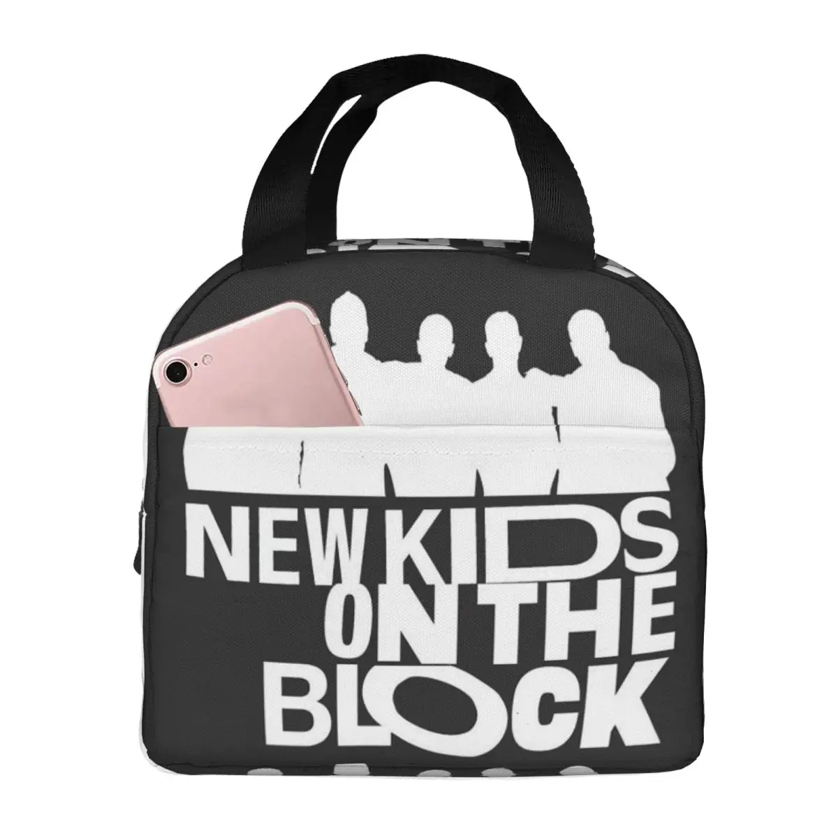 

New Kids On The Block Band NKOTB Magic Summer 2024 Tour Insulated Lunch Bag Cooler Thermal Food Box Tote Lunch Boxes Container