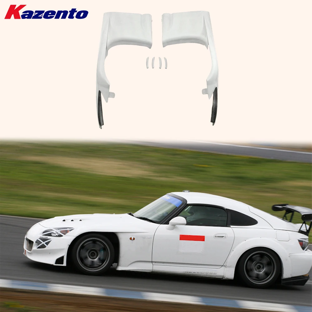 

Для Honda S2000 AP1 AP2 1999-2009 стекловолокно, неокрашенное, тип SP, широкое переднее крыло