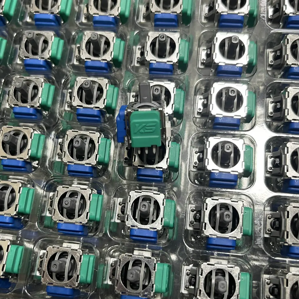 50/100 pces K-SILVER tmr joystick eletromagnético para ps5 para ps4 gamepad 3d analógico polegar vara para xbox/elite 2 controlador