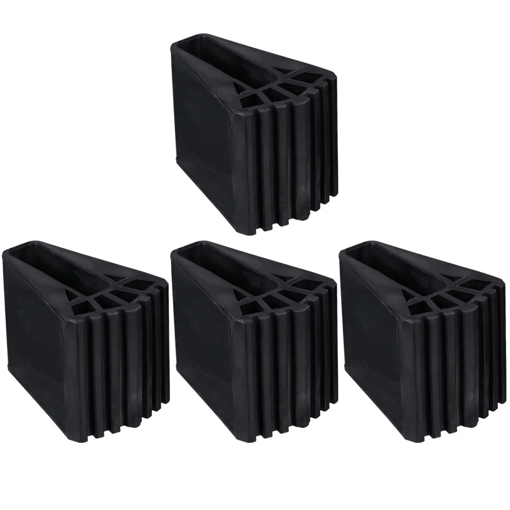 

4pcs Feet Pads Nonslip Rubber Replacement For Step Ladder Leg Caps Stabilizer Extension Ladder Accessories Home Use