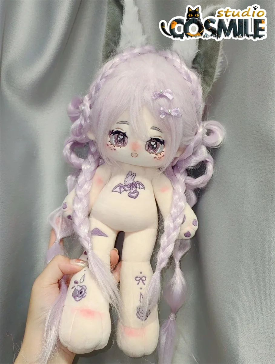 Idol Nikki Mermaid Princess Fairy Magical Girl Hair Stuffed Plushie 30cm Plush Doll Body Toy KK