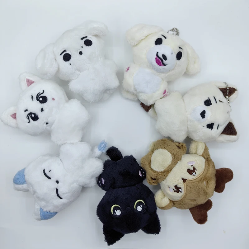 Kpop Cute Plush JUNGWON HEESEUNG JAY JAKE SUNGHOON Stuffed Toys Keyring Kawaii Cartoon Pendant Accessories Bag Fans collect Gift