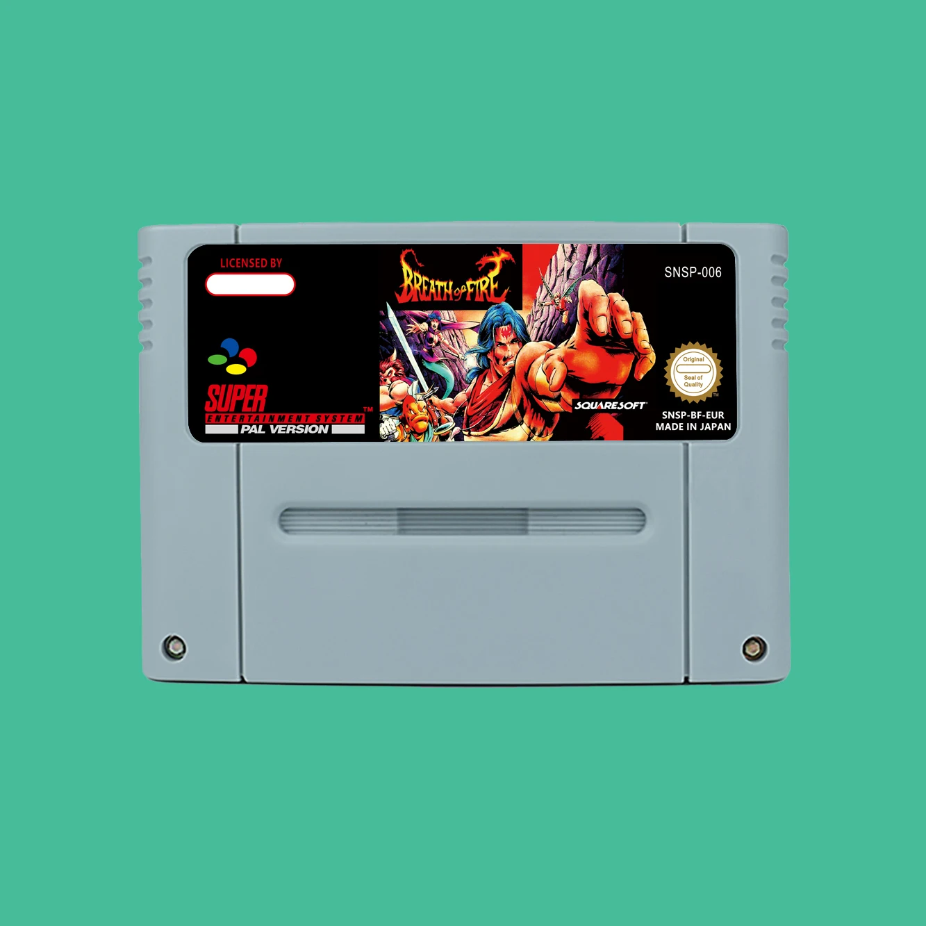 RPG Game for Breath of Fire  - USA or EUR version Cartridge available for SNES Video Game Consoles