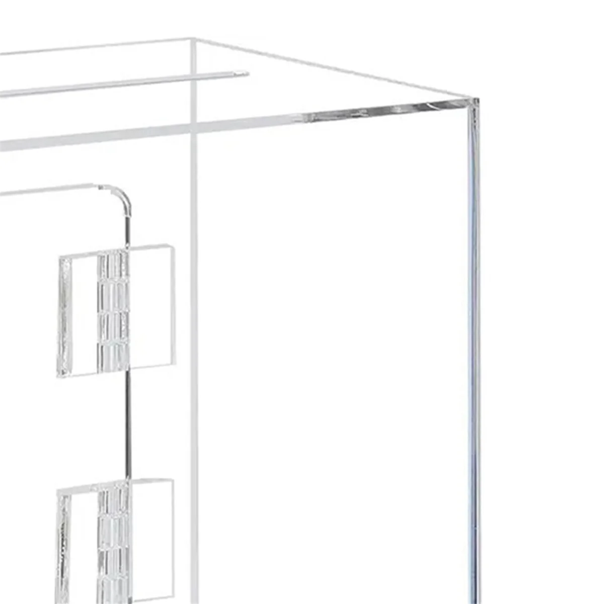 Acrylic Donation Ballot Box- Tip Jar For Money with Lock Key Suggestion Box Comment Box Vote Box