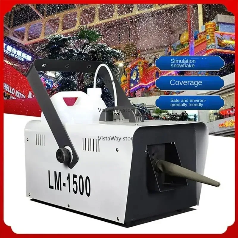 Лидер продаж Snowmaking Snow Blower Рождественская сцена Свадьба Моделирование снега Искусственный снег