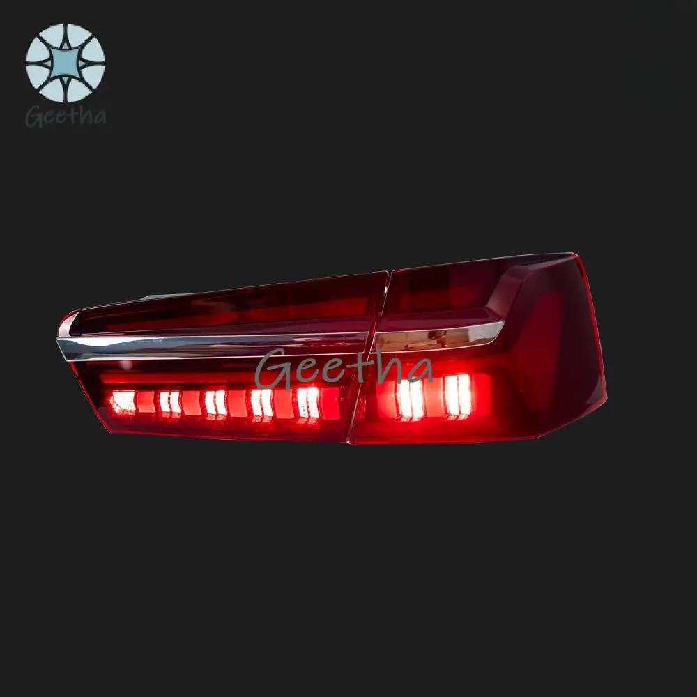 For Car Styling for 15 A6 C7 A6L C8 Style Tail Lights with Sequential Turn Signal Animation Brake Parking Lighthouse Facelift
