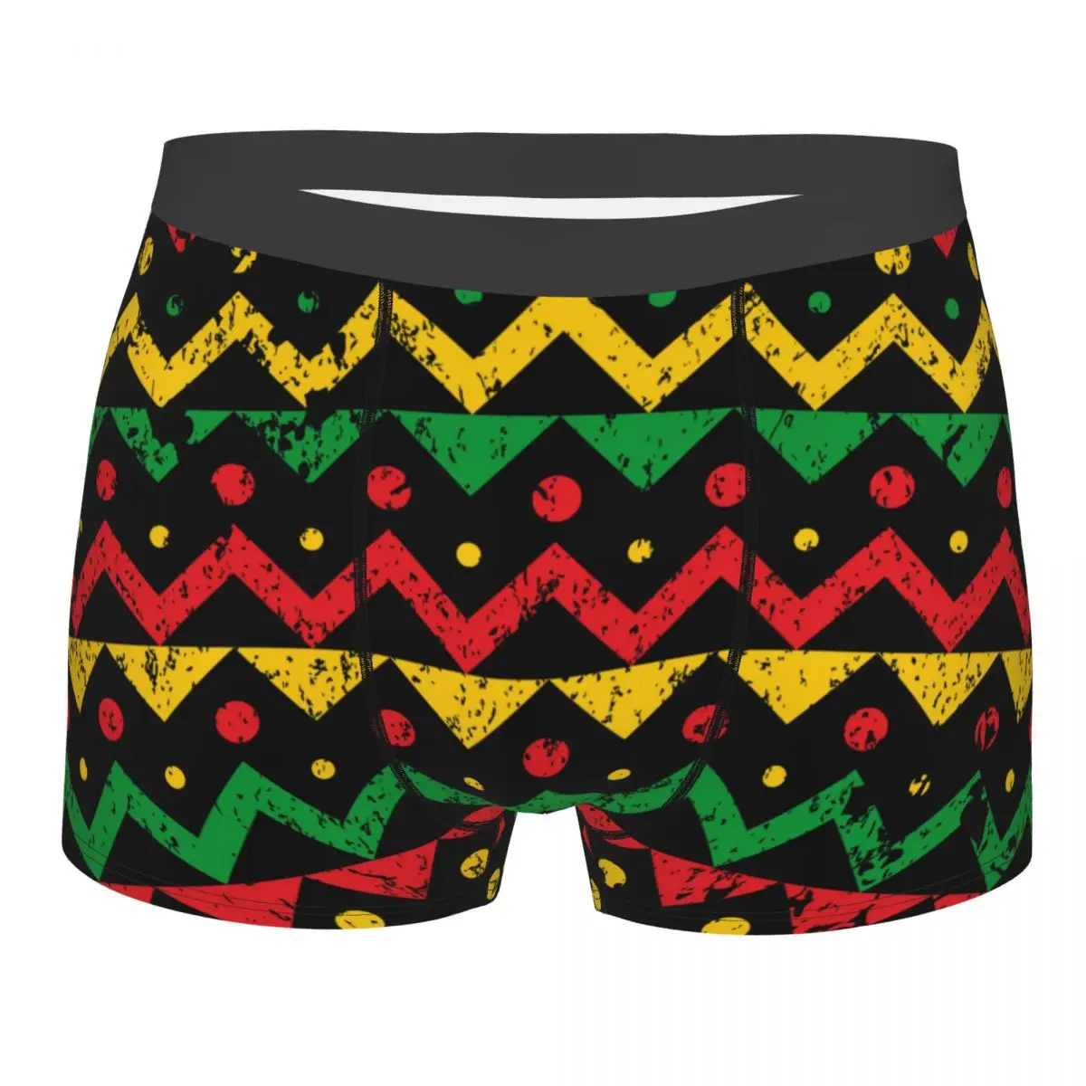 

Boxer Men Underpants Zigzag Reggae Background Men's Panties Shorts Breathable Mens Underwear Briefs Sexy Boxers