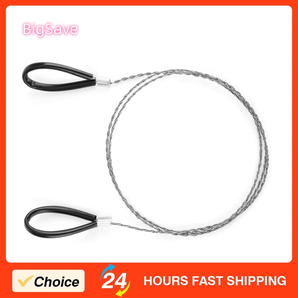 Emergency Wire Survival Wire Steel Wire Saw Scroll Outdoor Emergency Travel Outdoor Camping Survival Tool Outdoor Survival Wire