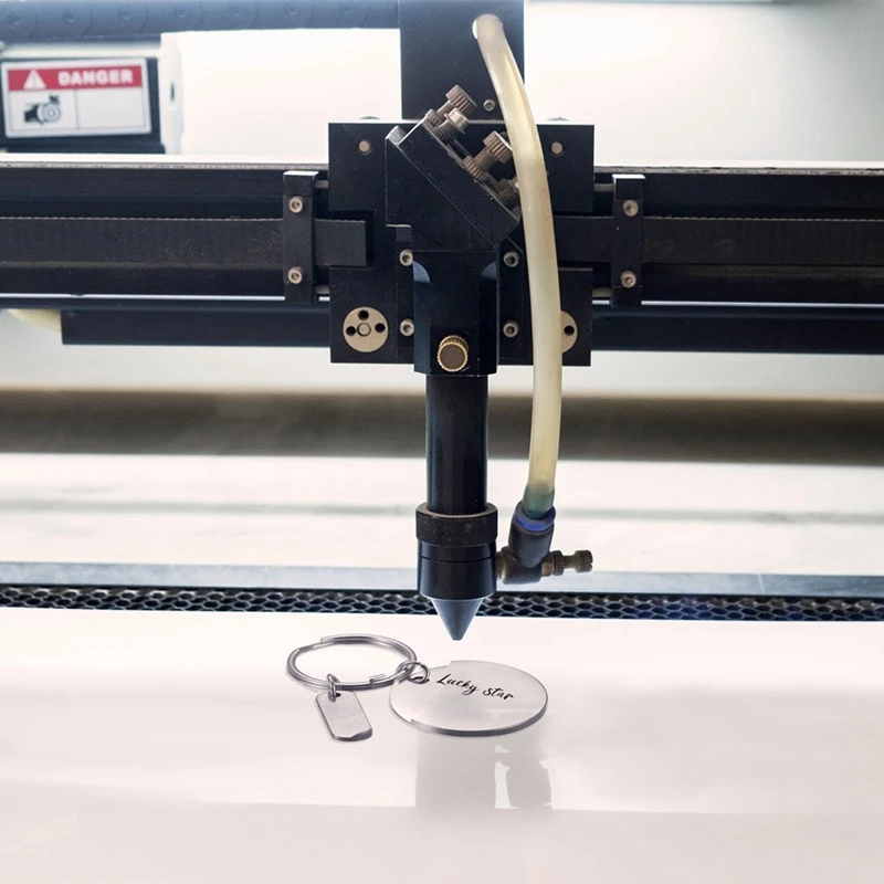 30Pcs Engravable Metal Keychain Blanks Metal Stamping Blanks For Engraving Stainless Steel Blank Key Ring Tags With Hole Durable