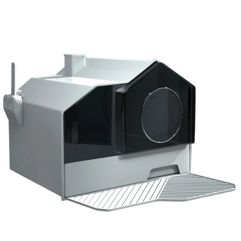 

Cat litter box Fully enclosed oversized toilet Anti-splashing cat litter