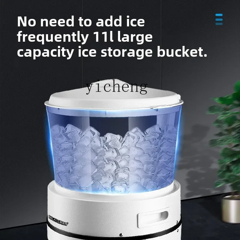 

ZC Desktop Large Capacity Swing Plate Ice Crusher Hotel Restaurant Commercial Ice Shaver