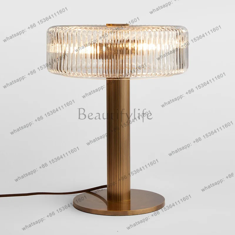 Cross-border light luxury post-modern glass luminous objects Nordic simple decoration
