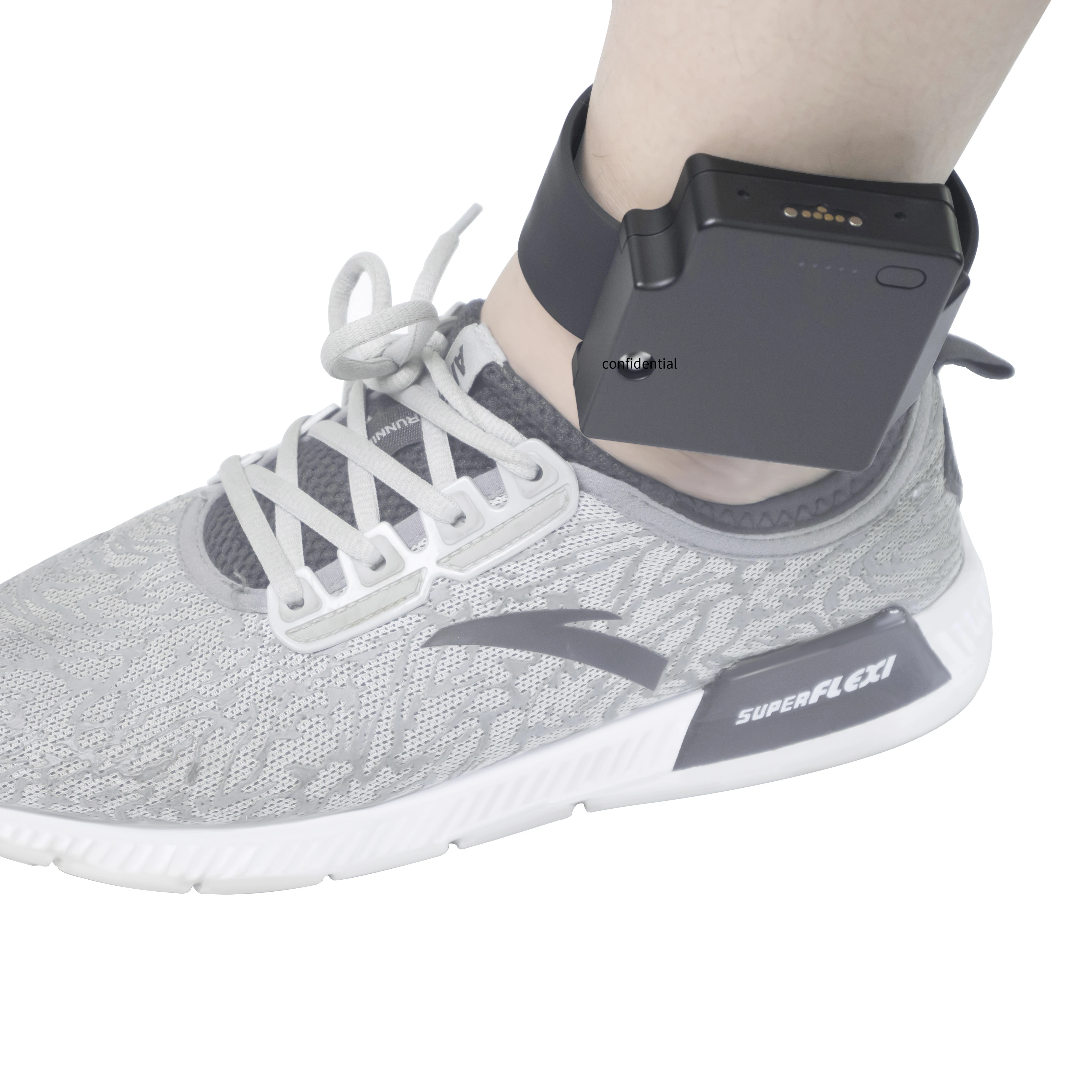 Prisoner Electronic Ankle Tracker House Arrest Ankle Bracelet with long standby time portable charger SDK available