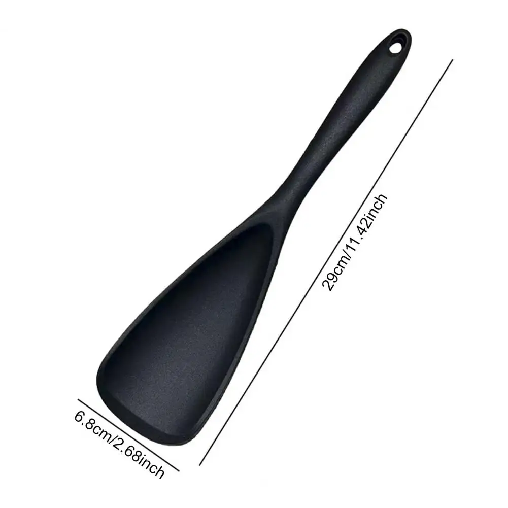 2026 2Pcs Silicone Duckbill Spatula One-Piece Non-Stick Cooking Turner Heat-Resistant Scratch-Free Essential Kitchen Utensil for