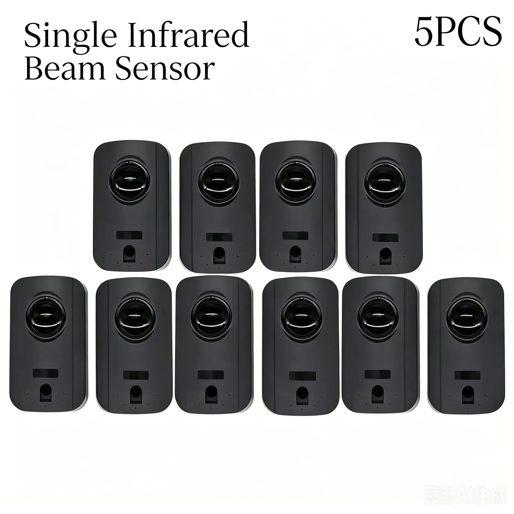 5PCS Garage Door Infrared Safety Beam Photocell Detector Anti-collision Sensor AC/DC 12V 24V For Automatic Gate Barrier Security