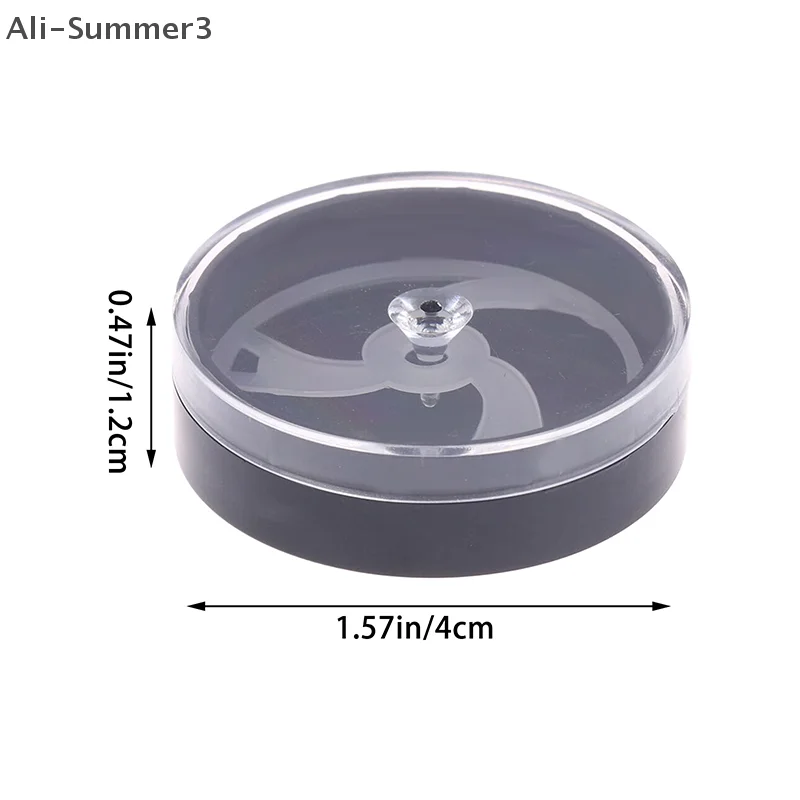 Caja protectora de pantalla para esfera de reloj, hoja de polvo para relojero de 40mm, herramienta de reparación, accesorios de cubierta de reloj de plástico, 1 ud.