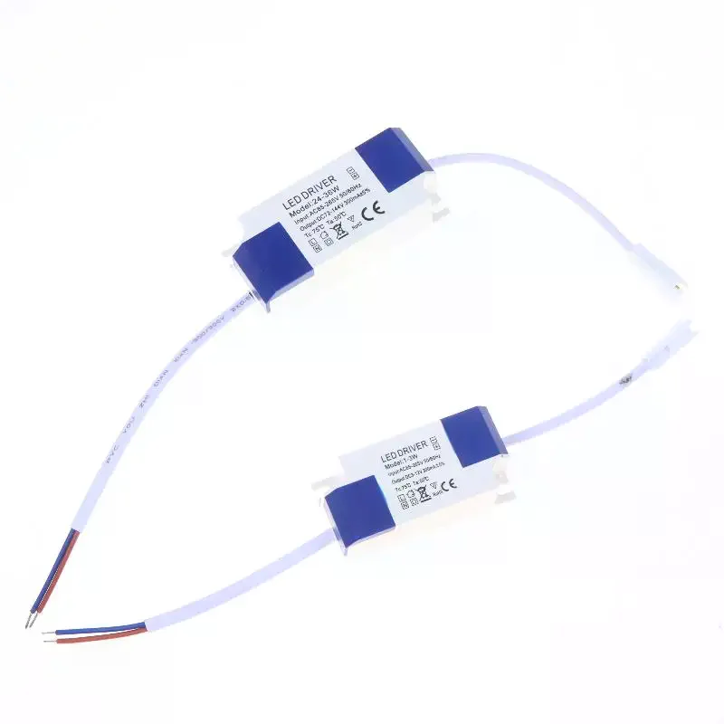 1Pcs Lighting Transformer 85-265V Constant Current Non-Isolated External LED Driver 1-3W 3-5W 4-7W 8-12W 12-18W 18-24W 24-36W