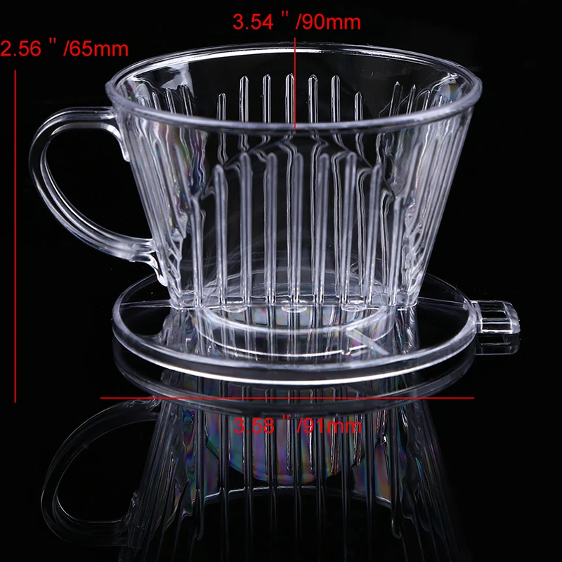 Coffee Filter Cup Conical Coffee Dripper Household Travel Cone Funnel Filter Brewing Barista Espresso Filter Cafe Accessories