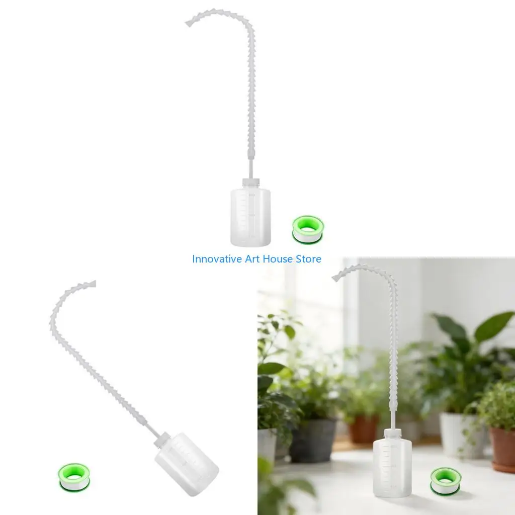 E1PC Narrow Outlet Plant Watering Bottle for Raised Hanging Pot Care