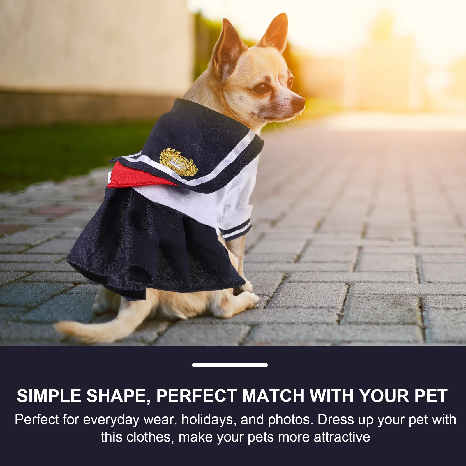 

Pet Clothes Small Dog Cat Skirt Fashionable Sweet Puppy Apparel Breathable Outfit Girl Clothing Everyday Wear Holidays Photos