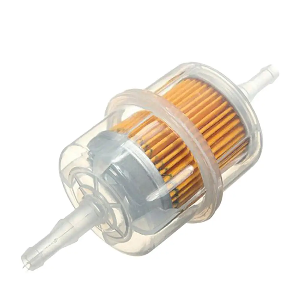

Car Auto Motorcycle Inline Petrol Fuel Filter Fits 6mm 8mm1/4'' 5/16'' Pipe Hose