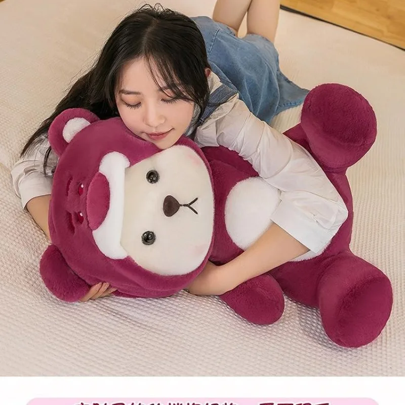 Transformeer in een beerpop-klauwmachine met capuchon en ruil voor knuffels, poppen, kindercadeaus en kussens