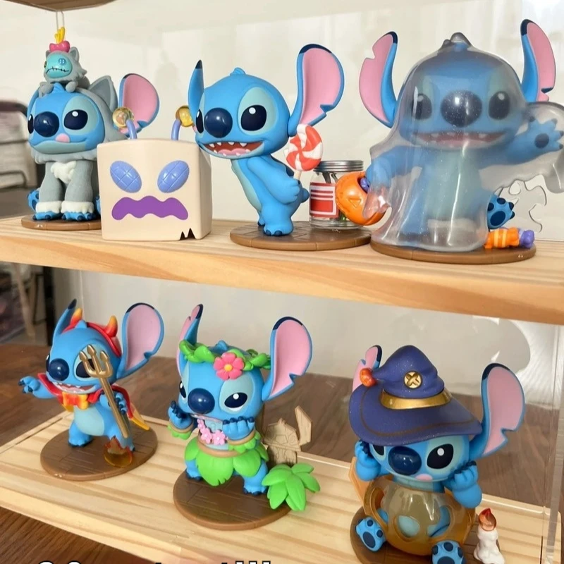 

Genuine Lilo And Stitch Doll Toy Kawaii Cartoon Anime Printed Accessories Handmade Doll Decoration Trendy Gift Cute Desktop Toy