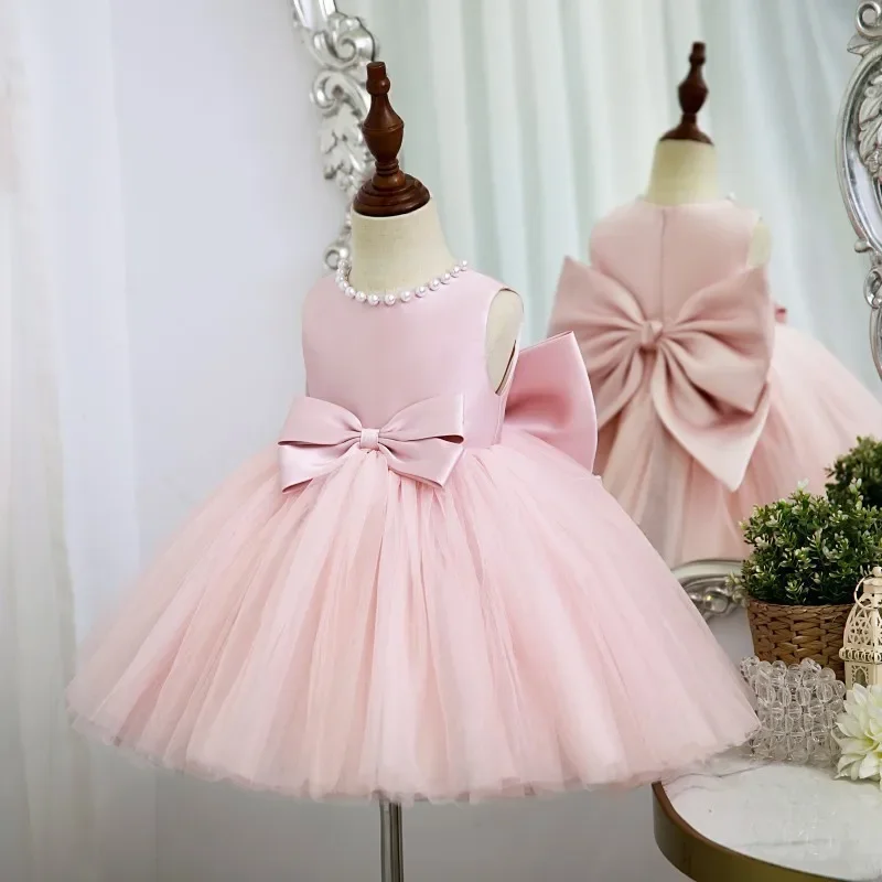 New Spring Teenager Girl Party Dress Flower Wedding Dress Fluffy and Stylish Princess Dress and Coat Performance Costume E6000