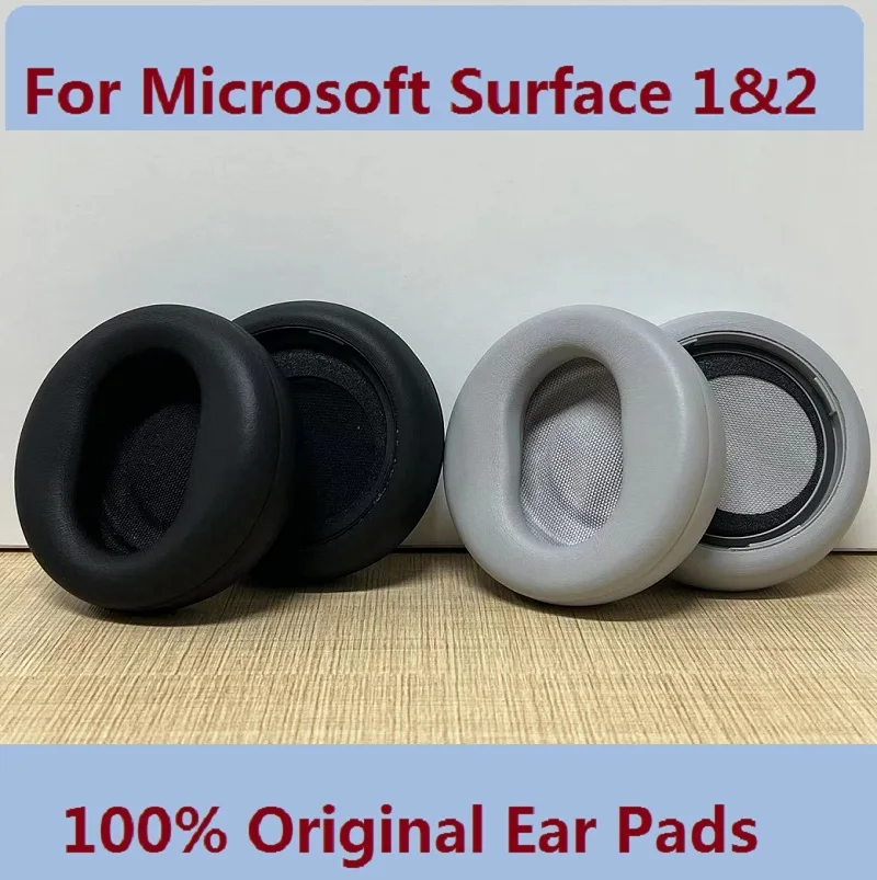 100% Original new Ear pads cushion For Microsoft Surface 1 & 2 Gen Headphones Ear covers Earmuffs headset spare parts