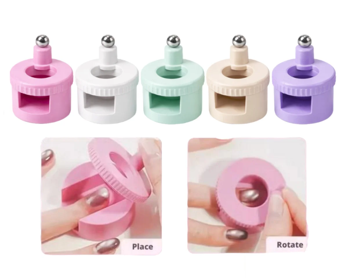 Rotating Cat Eye Nail Magnet Nail Art Artifact for Beginners, Multifunctional, Ultra Strong, Wide Light French Cat Eye Magnet
