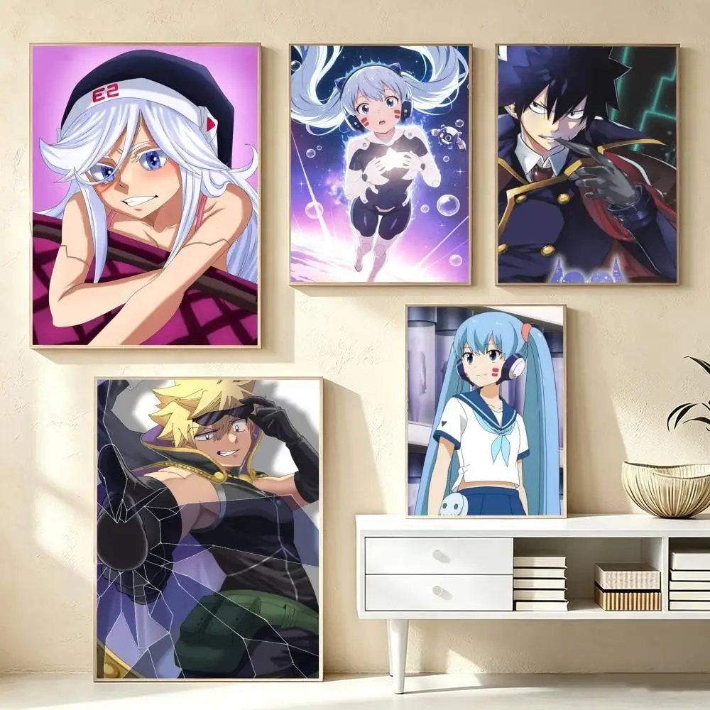 EDENS ZERO anime  Poster Waterproof Wall Art Sticker For Bar Living Room Vintage Decor High Quality Print Gift