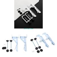 Q5WA Foldable Bracket Shelf for Desktop Computer Stand for Desk Desktop Shelves Desk Keyboard Tray Desk Shelf Desktop