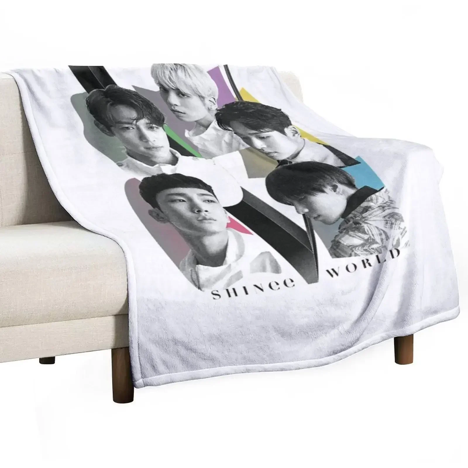 SHINee - Tour Throw Blanket Large decorative Summer Beddings Beach Heavy christmas decoration Blankets