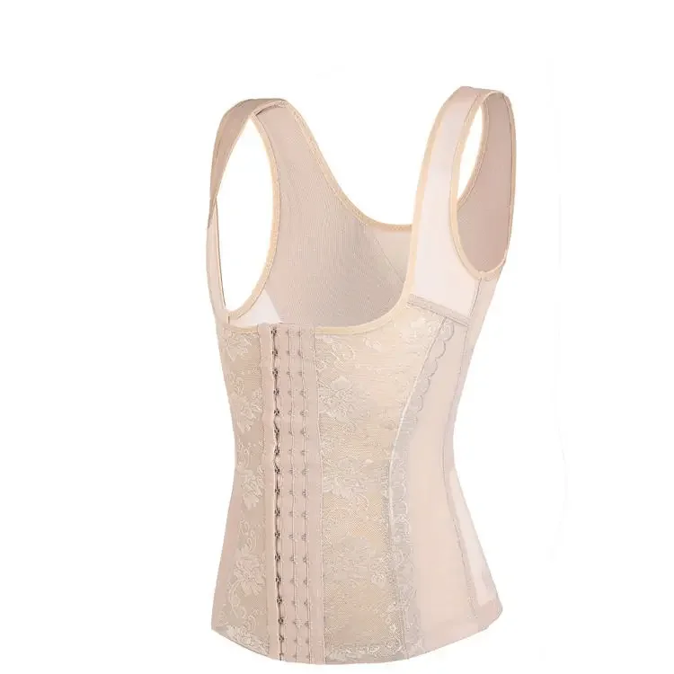 New Body Slimming Shapewear Vest Waist Trainer Sweat Sport Shaper Belly Sheath Modeling Straps Steel Boned Posture Shaper Belt