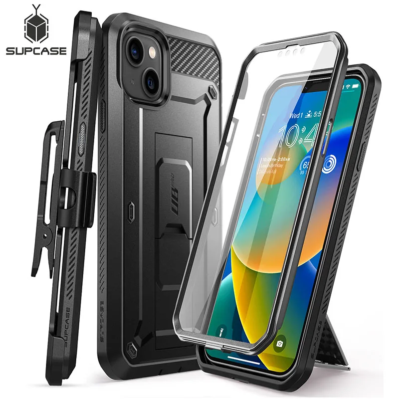 

SUPCASE For iPhone 14 Plus Case 6.7 inch (2022) UB Pro Heavy Duty Rugged Case Cover with Built-in Screen Protector & Kickstand